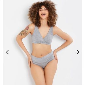 Motherhood Maternity - Wrap Maternity and Nursing Sleep Cotton Bra - Large